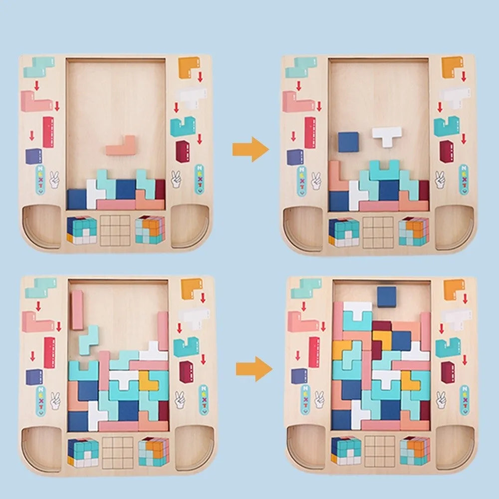 Colorful Tangram Puzzle Fun