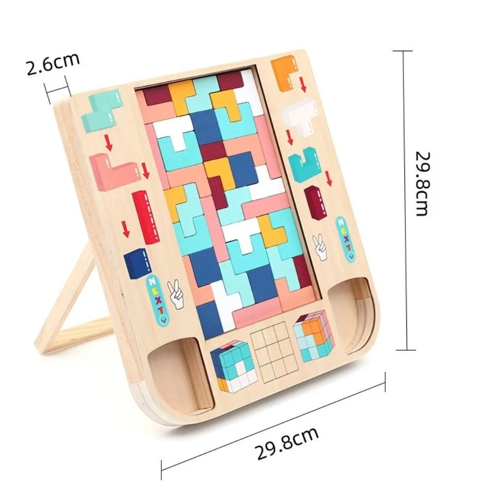 Colorful Tangram Puzzle Fun