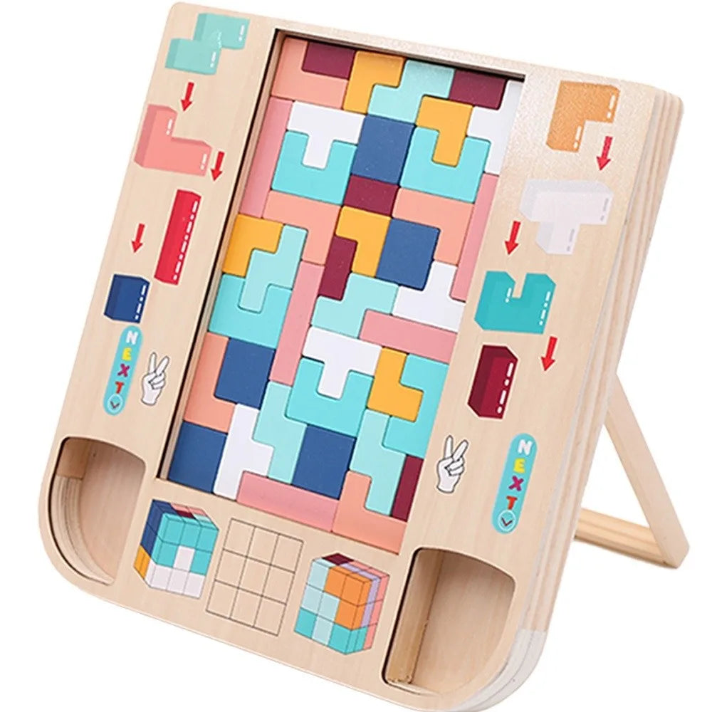 Colorful Tangram Puzzle Fun
