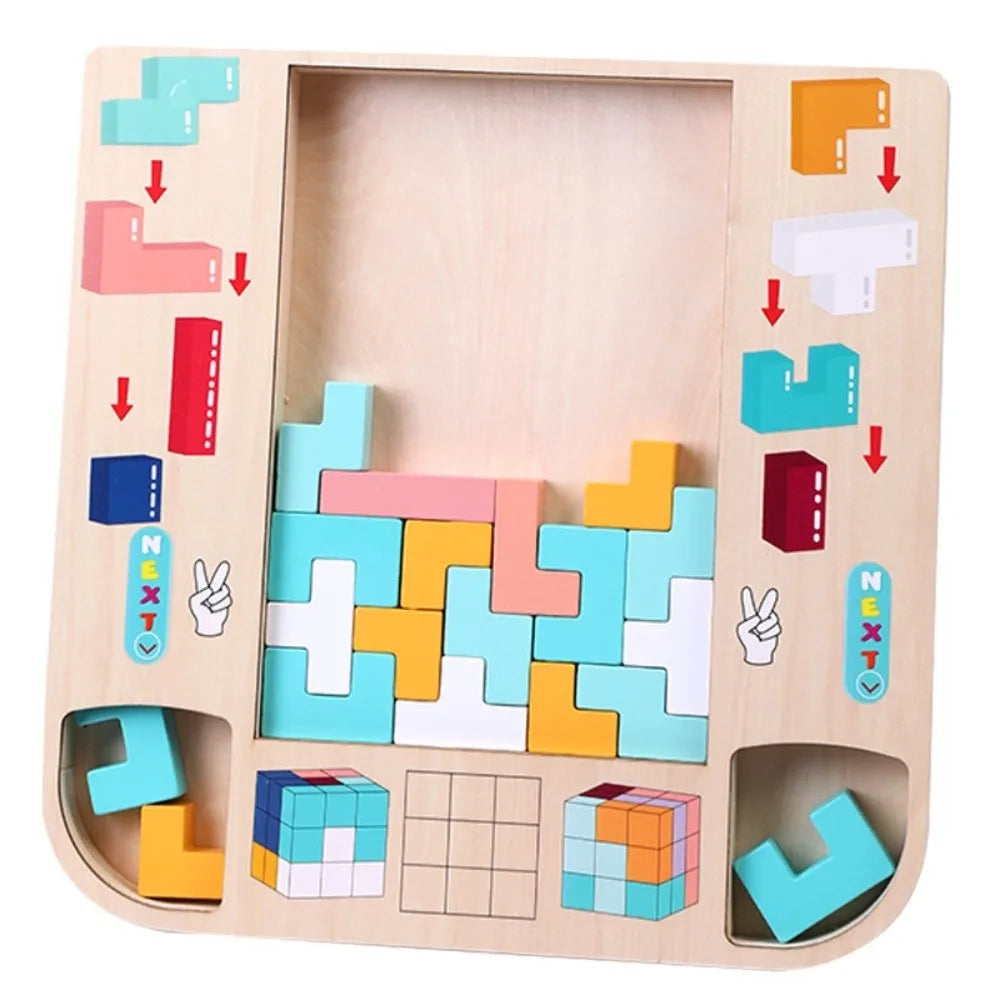 Colorful Tangram Puzzle Fun