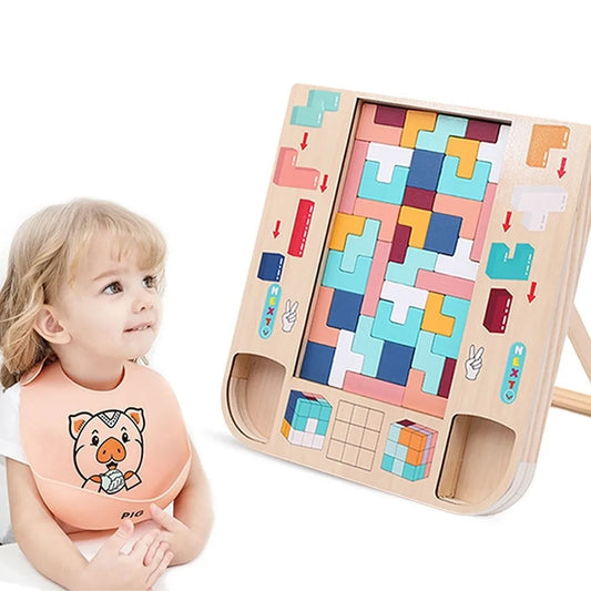 Colorful Tangram Puzzle Fun