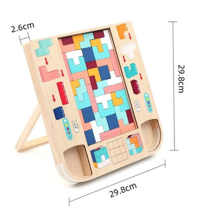 Colorful Tangram Puzzle Fun