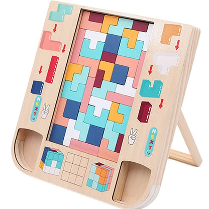 Colorful Tangram Puzzle Fun